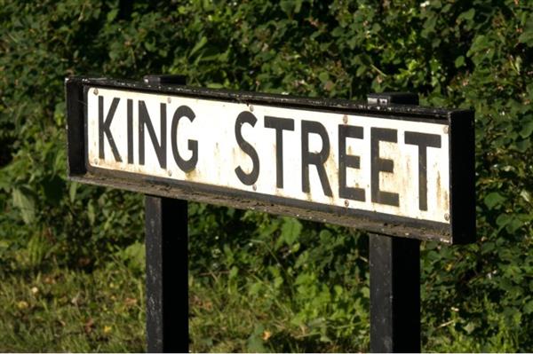 King st sign